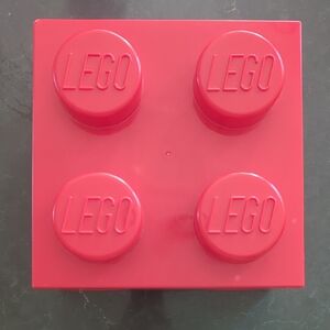 LEGO Bright Red Storage Block